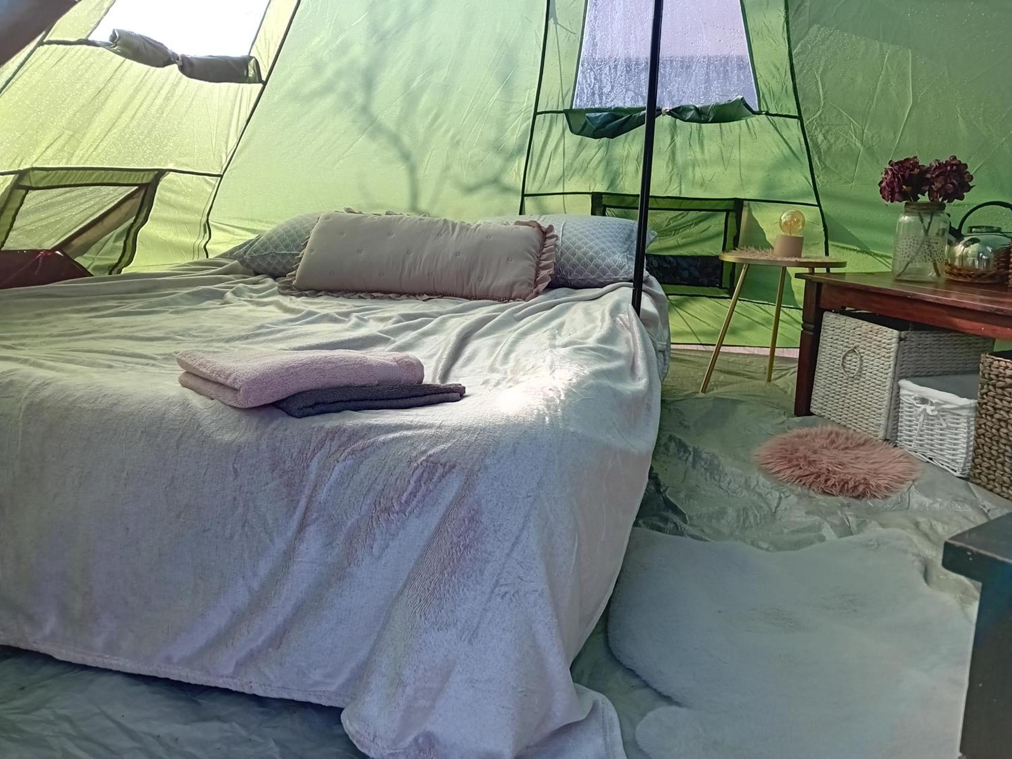 Indian Tent Tipi In Shared Lot And Shared Bathroom Mrse Экстерьер фото
