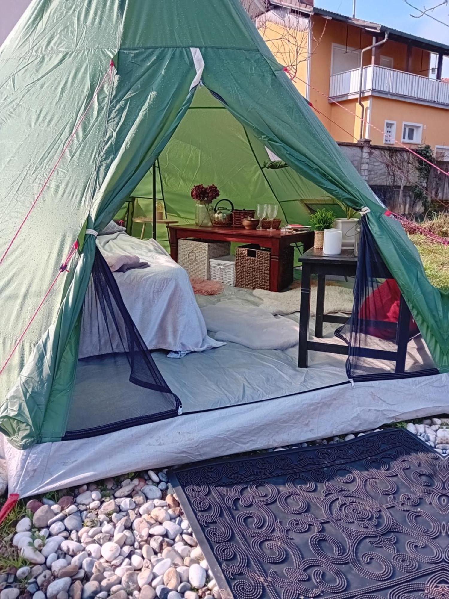 Indian Tent Tipi In Shared Lot And Shared Bathroom Mrse Экстерьер фото