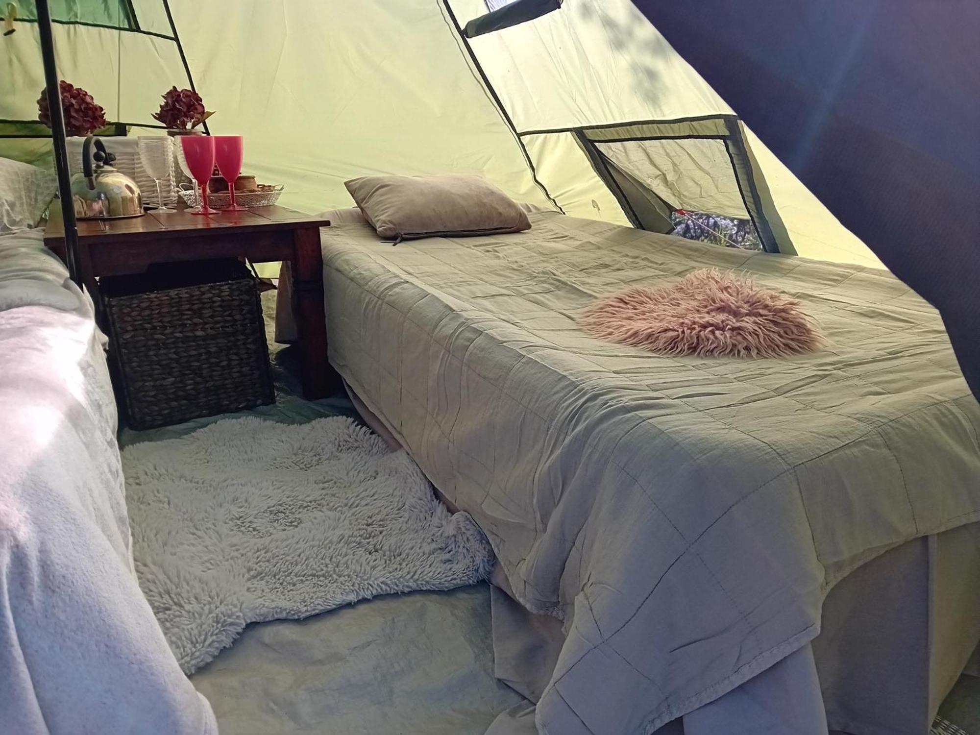 Indian Tent Tipi In Shared Lot And Shared Bathroom Mrse Экстерьер фото