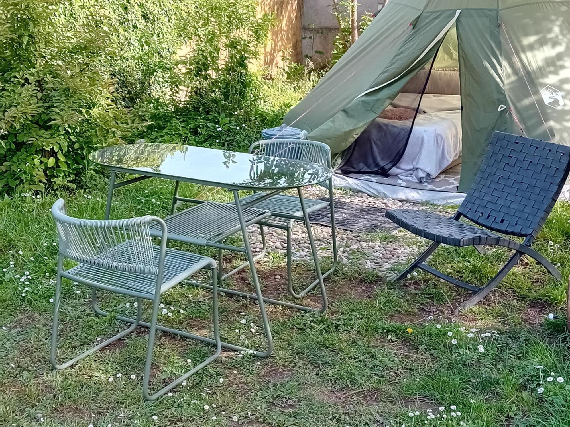 Indian Tent Tipi In Shared Lot And Shared Bathroom Mrse Экстерьер фото